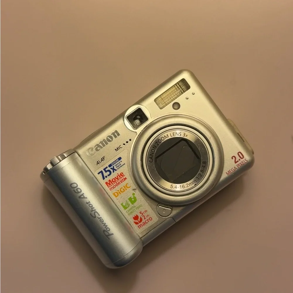 Canon PowerShot A60 Silver Digital Camera